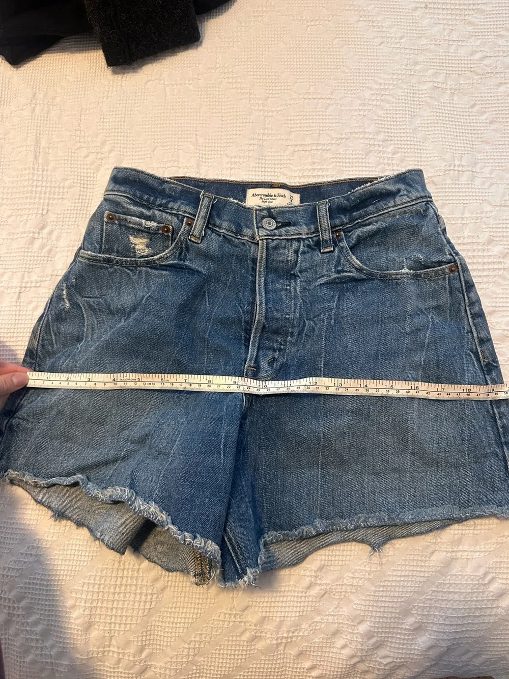 Curve love high rise dad shorts Abercrombie 27 - Picture 8 of 10